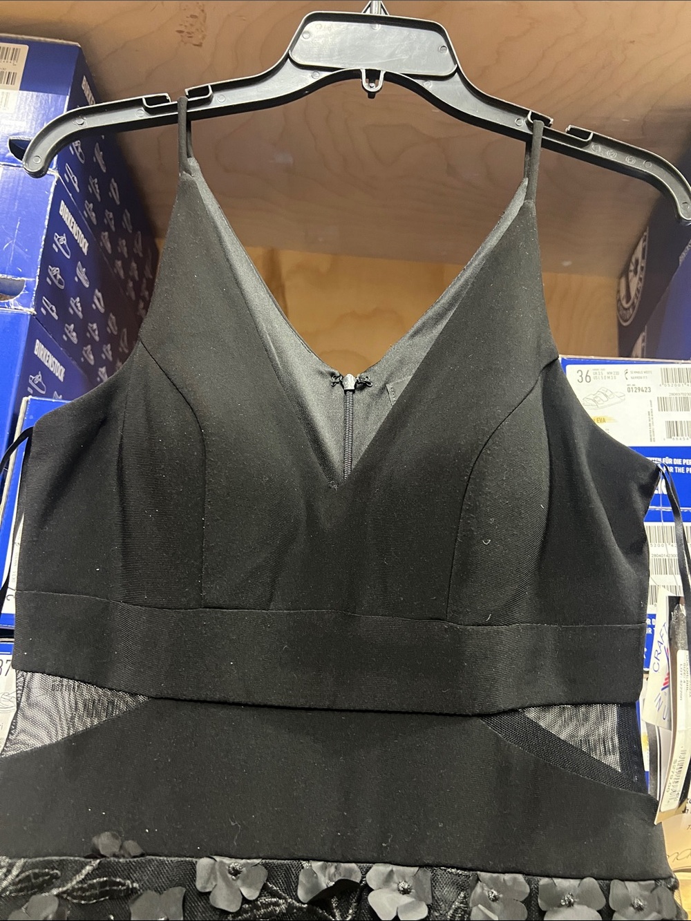XSCAPE Black Cocktail Dress with Classic Label - Picture 7 of 9
